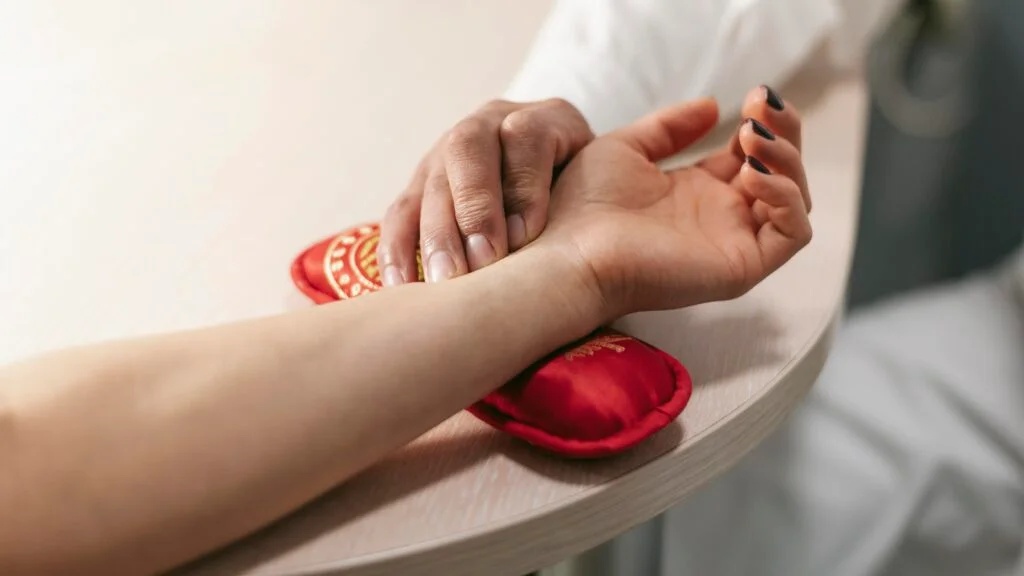 Pulse reading for dosha balance at Jeevniya Ayurveda