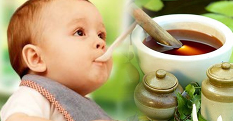 Swarna Amruth Prashana immunity care for children at Jeevniya Ayurveda
